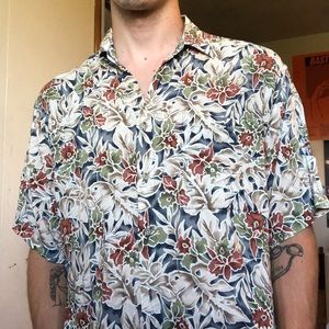 Floral Hawaiin Shirt